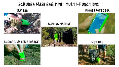 Scrubba washbag mini / スクラバウォッシュバッグ ミニ