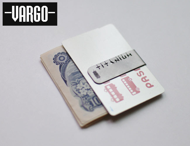 VARGO Titanium Money Clip / バーゴ チタニウムマネークリップ