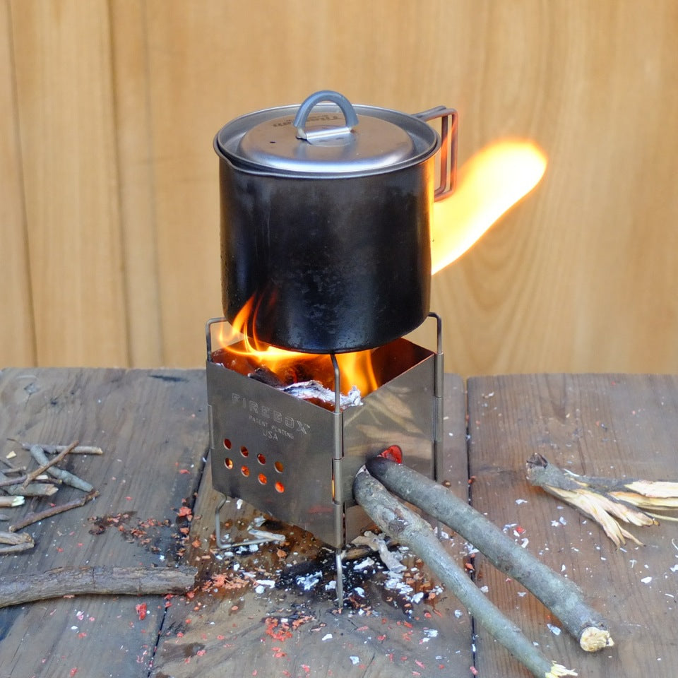 FireBox Nano Stove Titanium オプションあり-