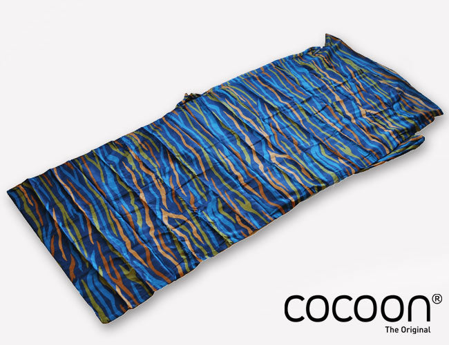 ②COCOON コクーン トラベルシーツ 100%シルク - 寝袋/寝具